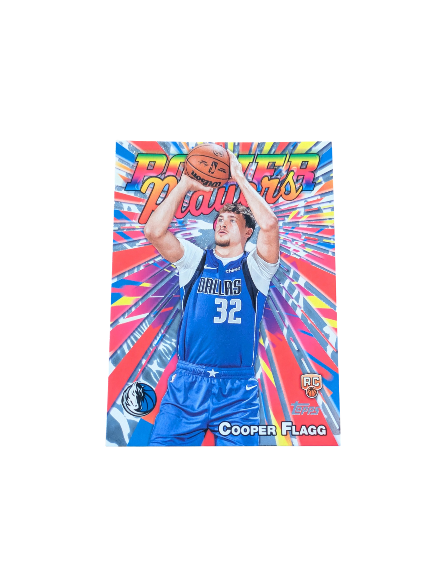 2025 Topps Dallas Mavericks Cooper Flagg Power Players Rookie card