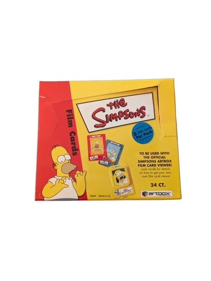 2000 Artbox The Simpsons Film Cards Box