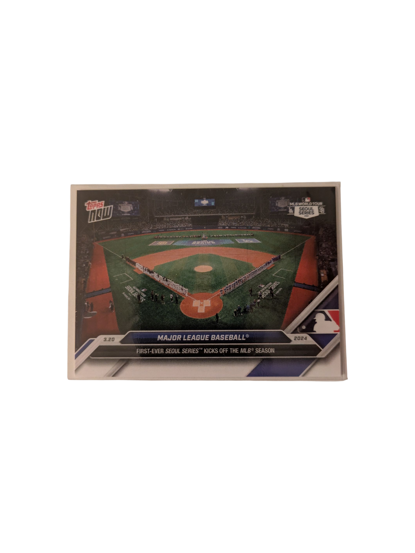 2024 Topps Now Los Angeles Dodgers MLB World Tour Seoul Series Card