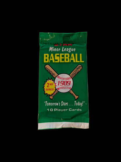 1989 Star Minor League Baseball Series 2 Player Cards Pack