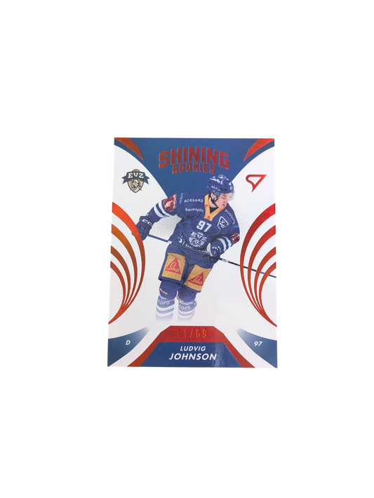 2025 SportZoo National League Shining Rookiers Zug Ludwig Johnson 31/69 card