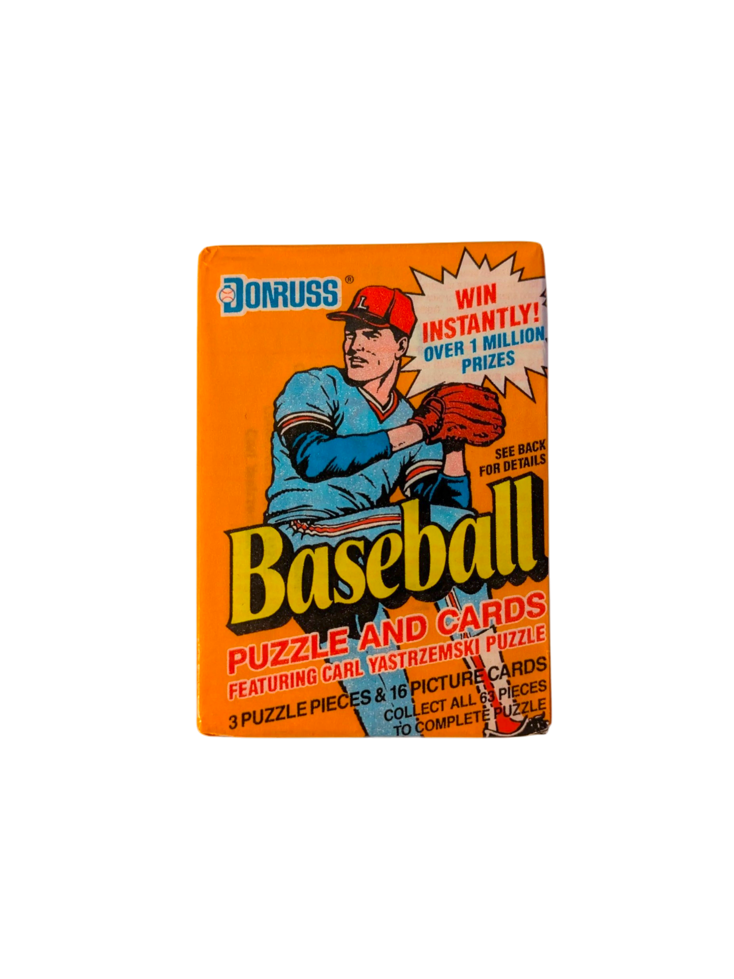 1990 Donruss MLB Baseball Puzzle & Cards Pack