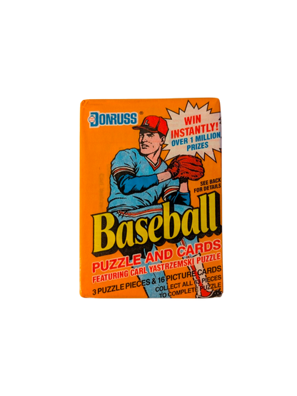 1990 Donruss MLB Baseball Puzzle & Cards Pack