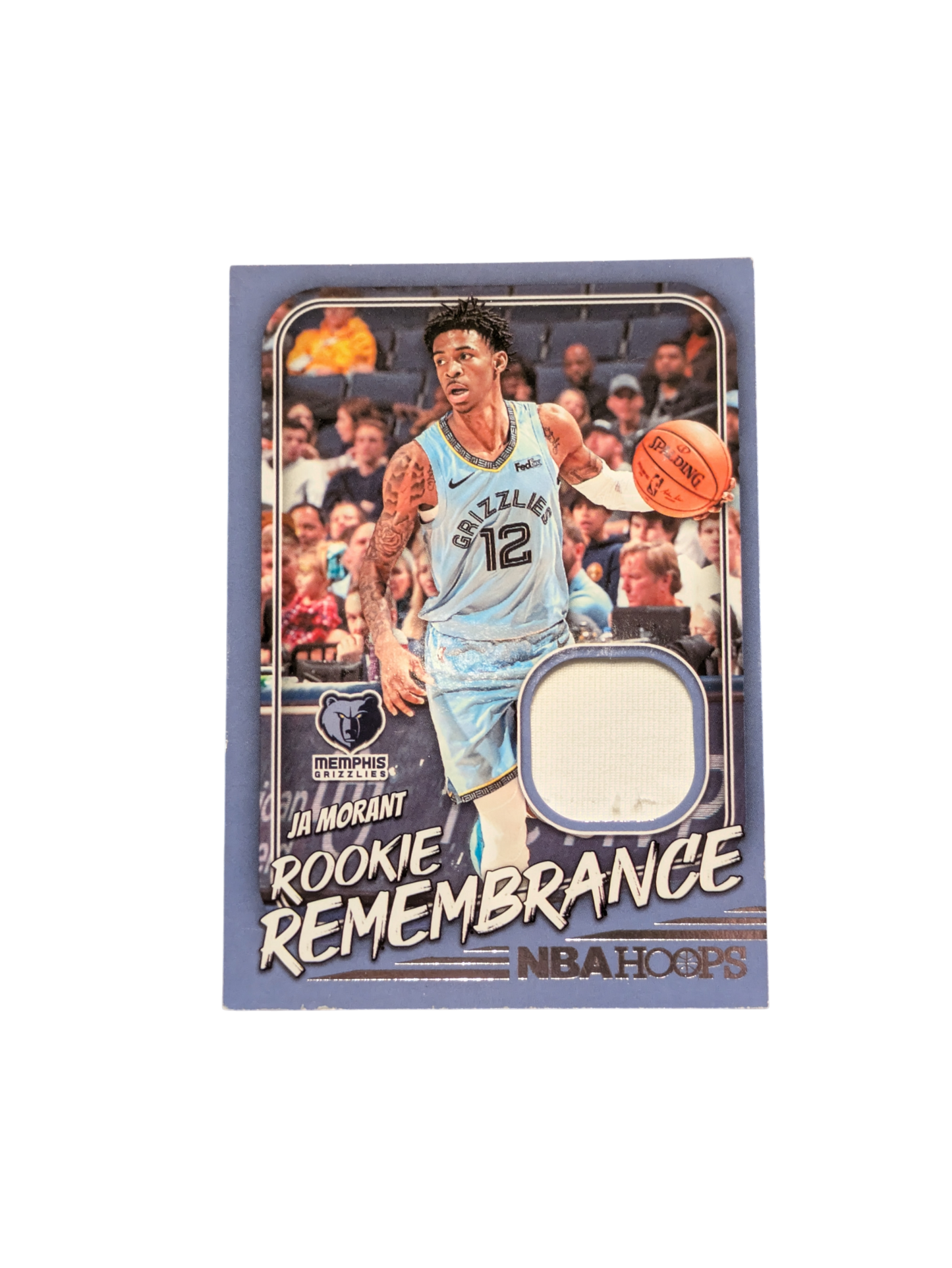 2022/23 Panini Rookie Remembrance Memphis Grizzlies Ja Morant Patch card