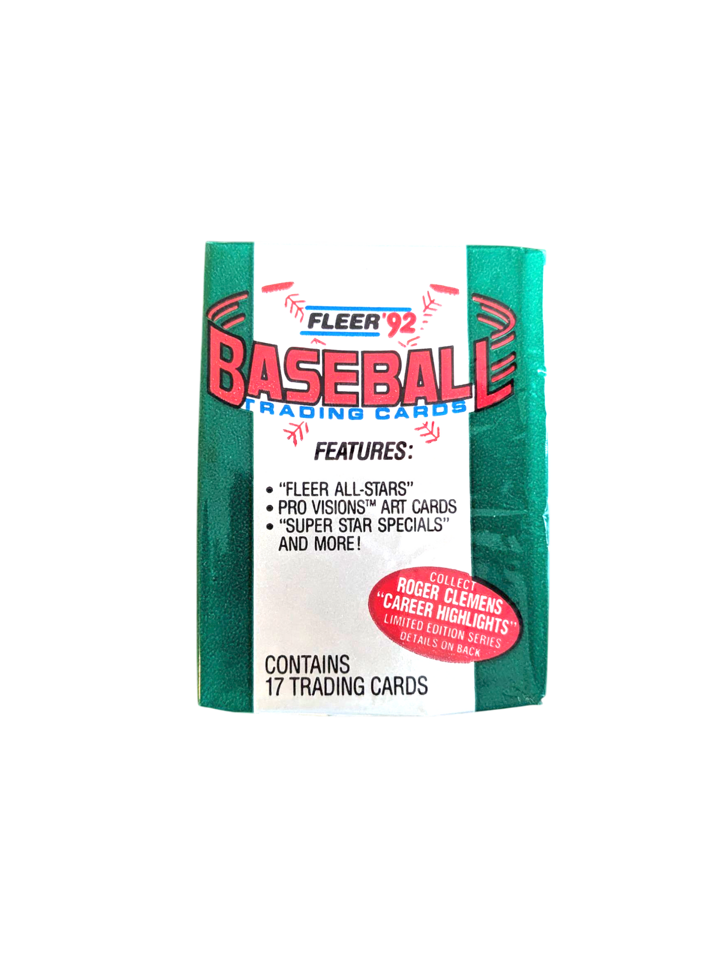 1992 Fleer All Stars MLB Baseball Pack