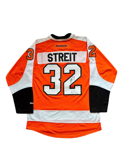Philadelphia Flyers Mark Streit NHL signed Jersey