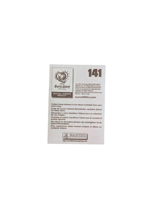 UEFA Euro 2004 Portugal Football Switzerland Murat Yakin Sticker