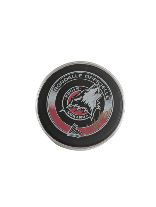 Rouyn Noranda Huskies Sven Andrighetto signed AHL Puck
