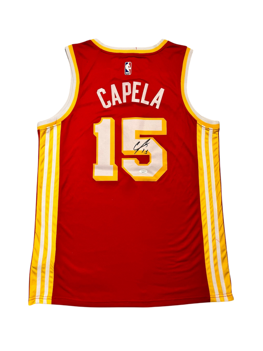 Clint Capela v Kyshawn George signed Jersey Bundle