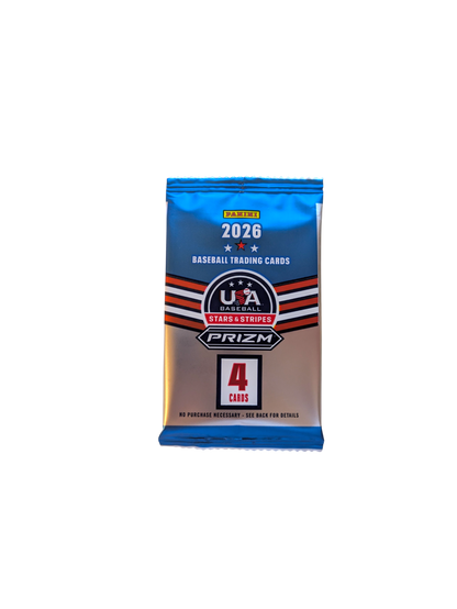 2026 Panini Prizm USA Baseball Stars & Strips Trading Cards Blaster Pack