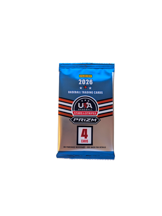 2026 Panini Prizm USA Baseball Stars & Strips Trading Cards Blaster Pack
