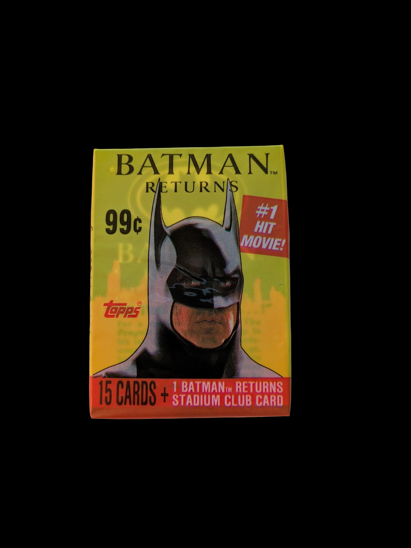 1991 Topps Batman Returns Card Pack