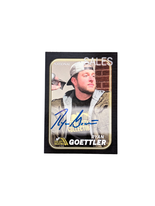 2022 Steel City Rookie of the Year ROY Ryan Goettler Auto card