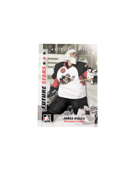 2008 In The Game Portland Pirates Jonas Hiller #22 card