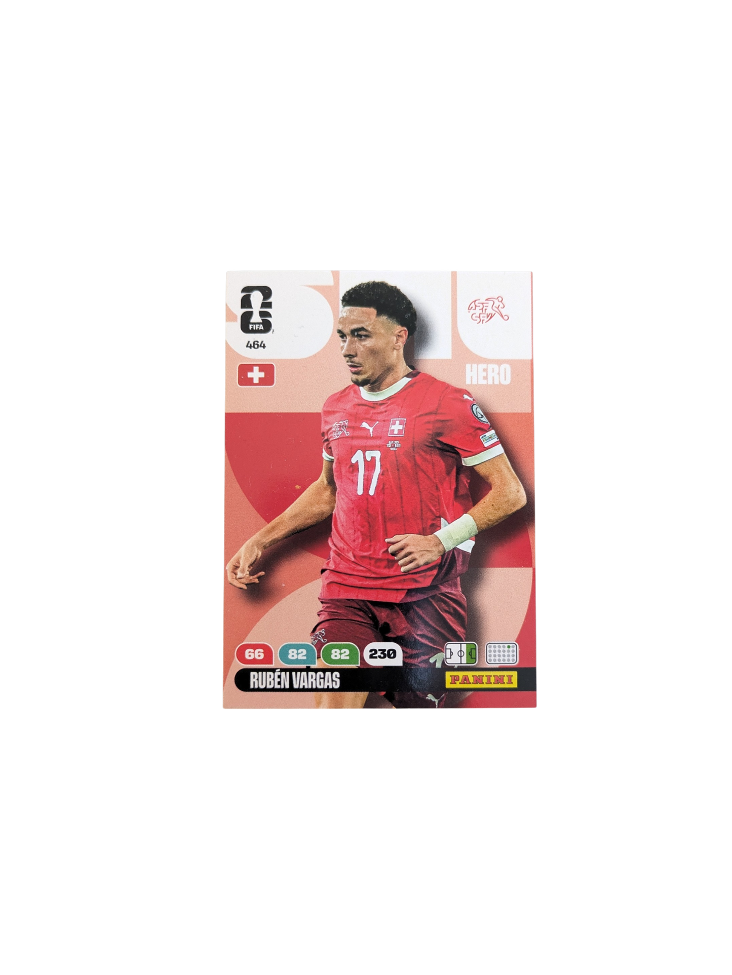 2026 Panini Adrenalyn Switzerland Ruben Vargas #464 card