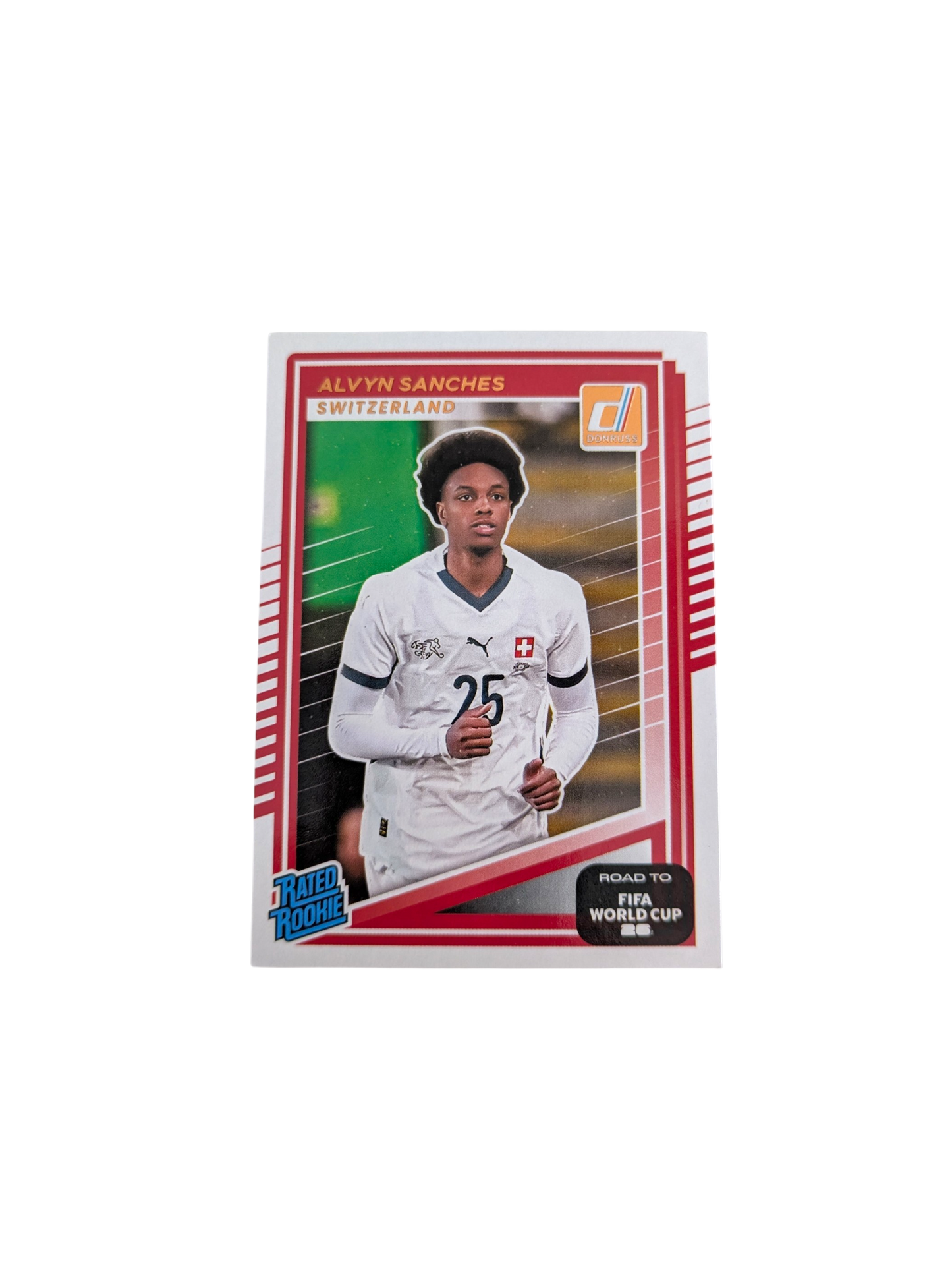 2025-26 Panini Donruss Road to World Cup Switzerland Alvyn Sanches #247 Rookie card