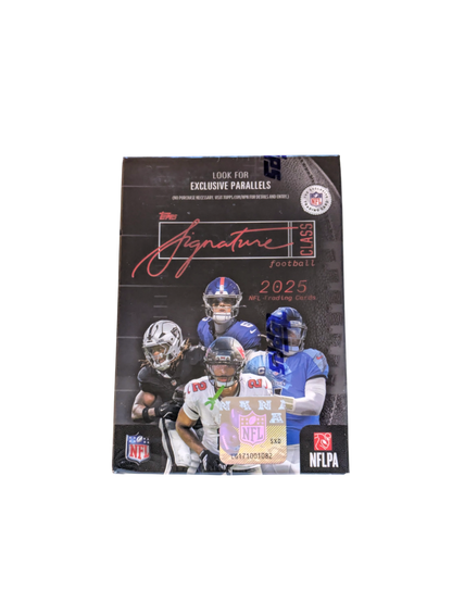 2025-26 Topps Signature Class NFL Football Value Box