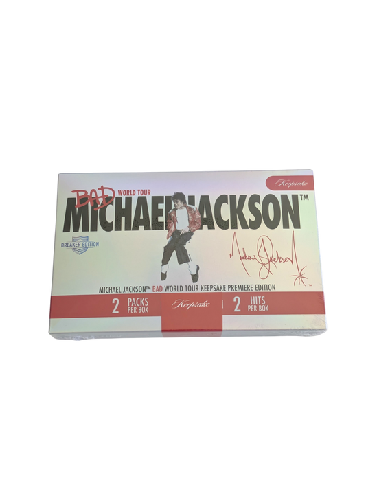 2025 Keepsake Michael Jackson Bad World Tour Premiere Edition Breaker Box
