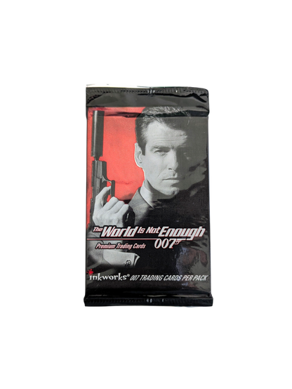 1999 Artworks James Bond 007 The World is not Enough Premium Trading Cards Pack