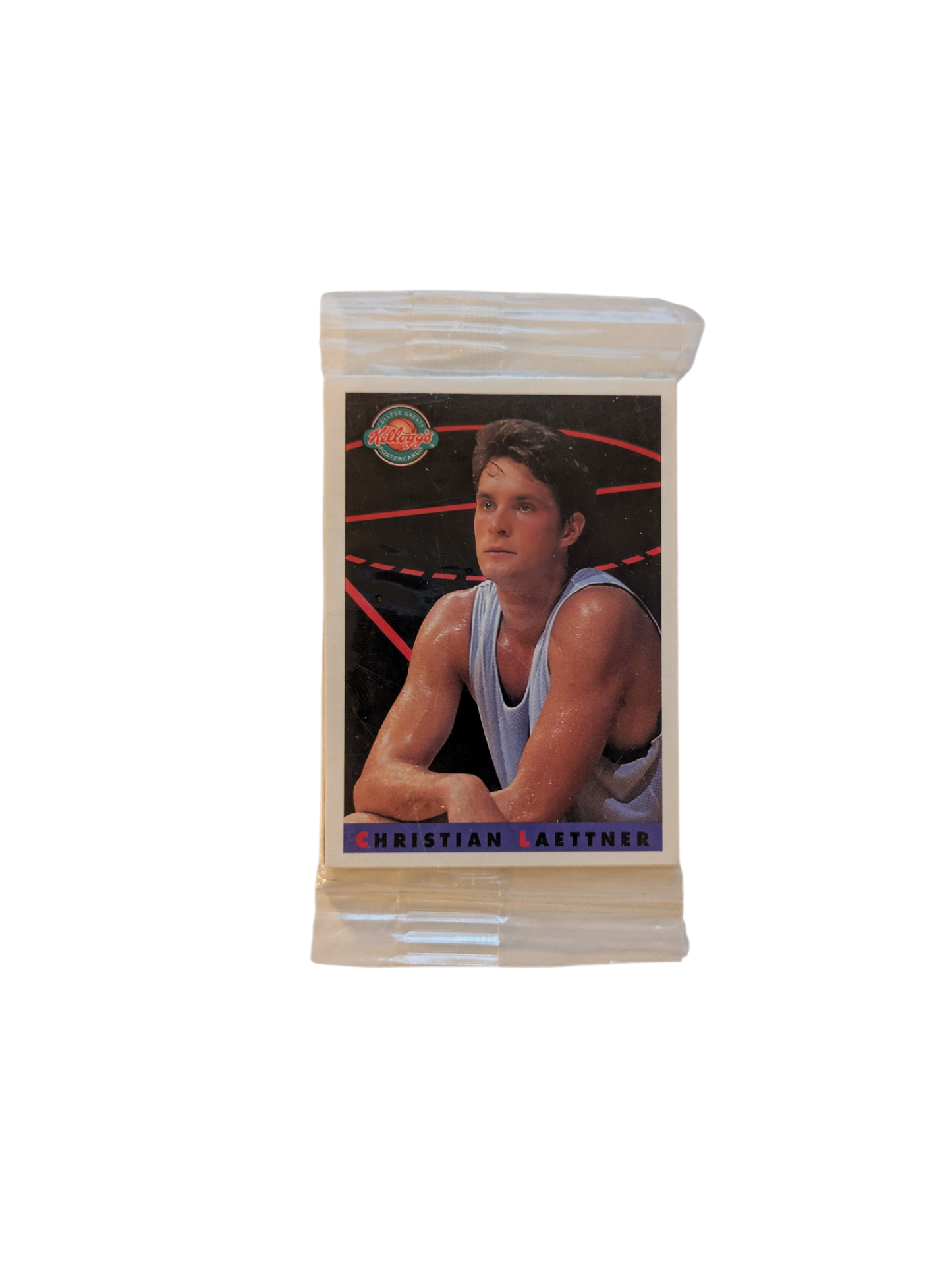 1993 Star Pics Kellogg's College Greats Poster Card Christian Laettner Cover Pack