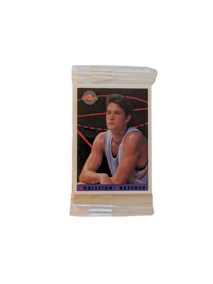 1993 Star Pics Kellogg's College Greats Poster Card Christian Laettner Cover Pack