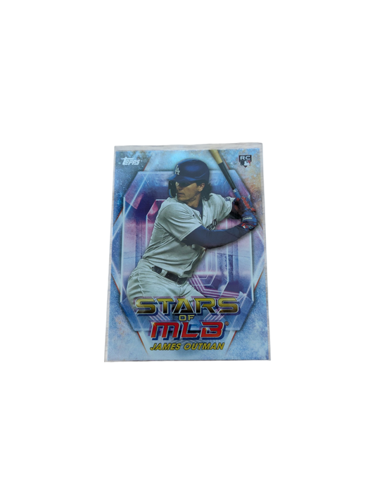 2023 Los Angeles Dodgers Stars of MLB James Outman Rookie Card