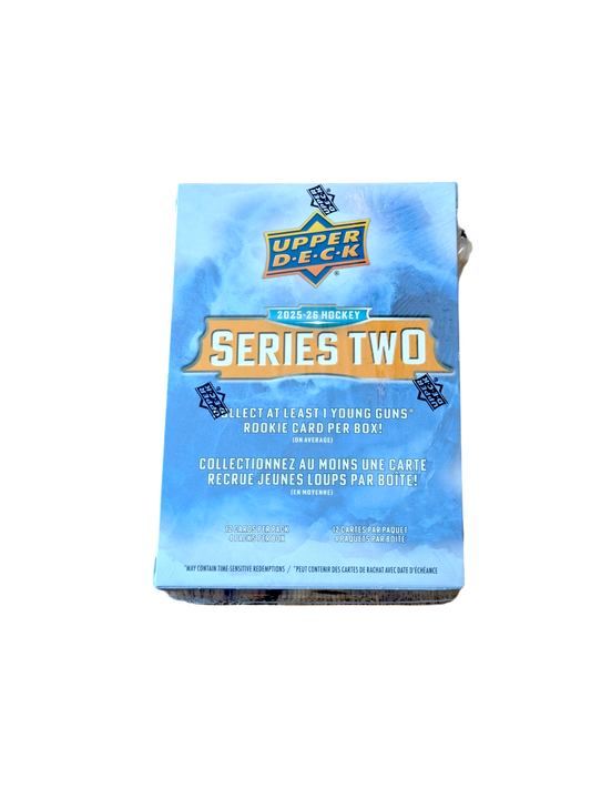 2025-26 Upper Deck NHL Series 2 Hockey Blaster Box