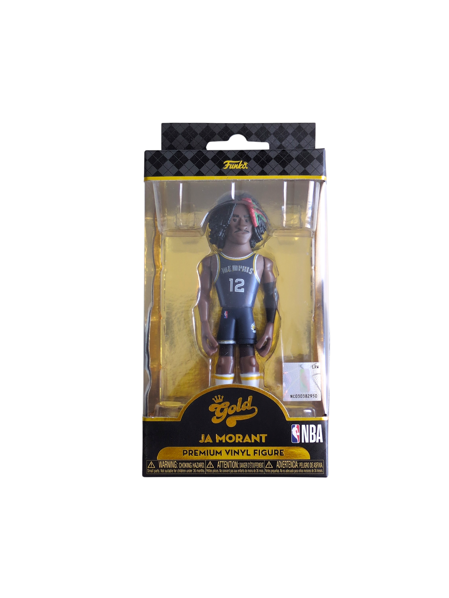 Hasbro NBA Ja Morant Starting Lineup Series 1 Dark Blue Action Figure