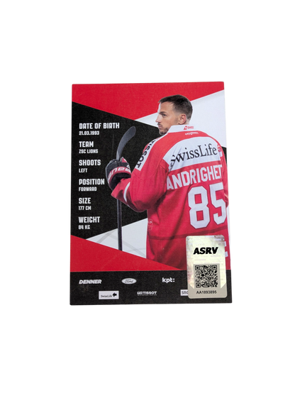 Switzerland Football Auto Card signed by Alayah Pilgrim