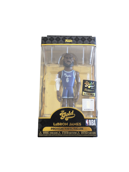 Funko Pop NBA LeBron James Blue Jersey Vinyl  /3000 - Limited Edition Action Figure
