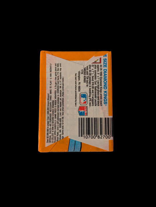 1990 Donruss MLB Baseball Puzzle & Cards Pack