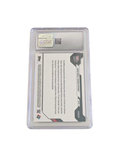 2026 Topps Now World Baseball Classic John Cena Shohei Ohtani CGC 9 Card