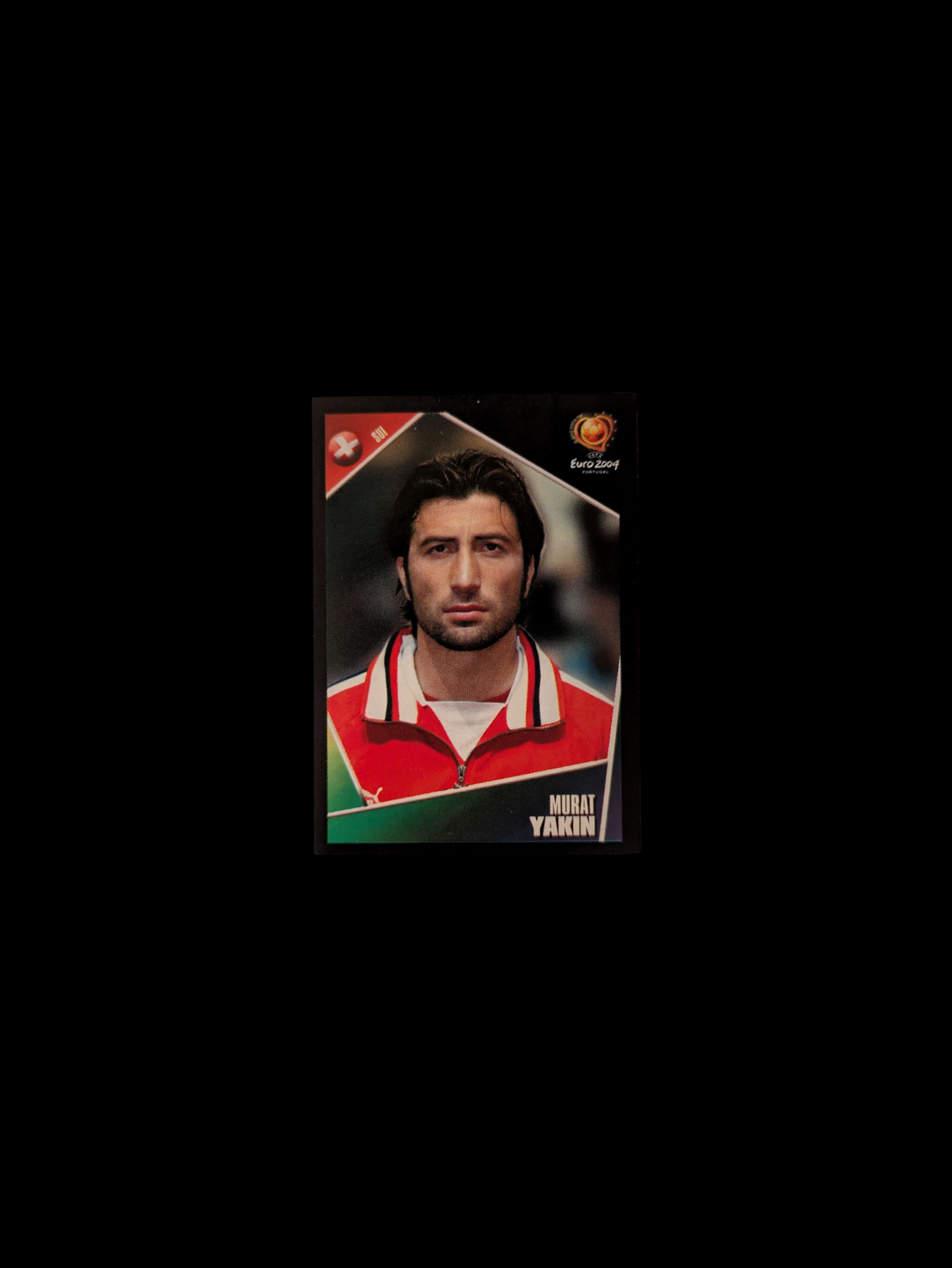 UEFA Euro 2004 Portugal Football Switzerland Murat Yakin Sticker