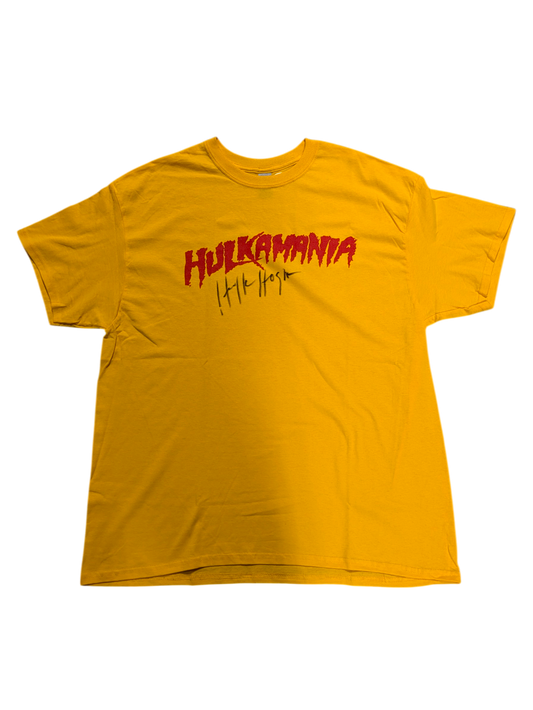 Hulk Hogan Autographed Hulkmania T-Shirt
