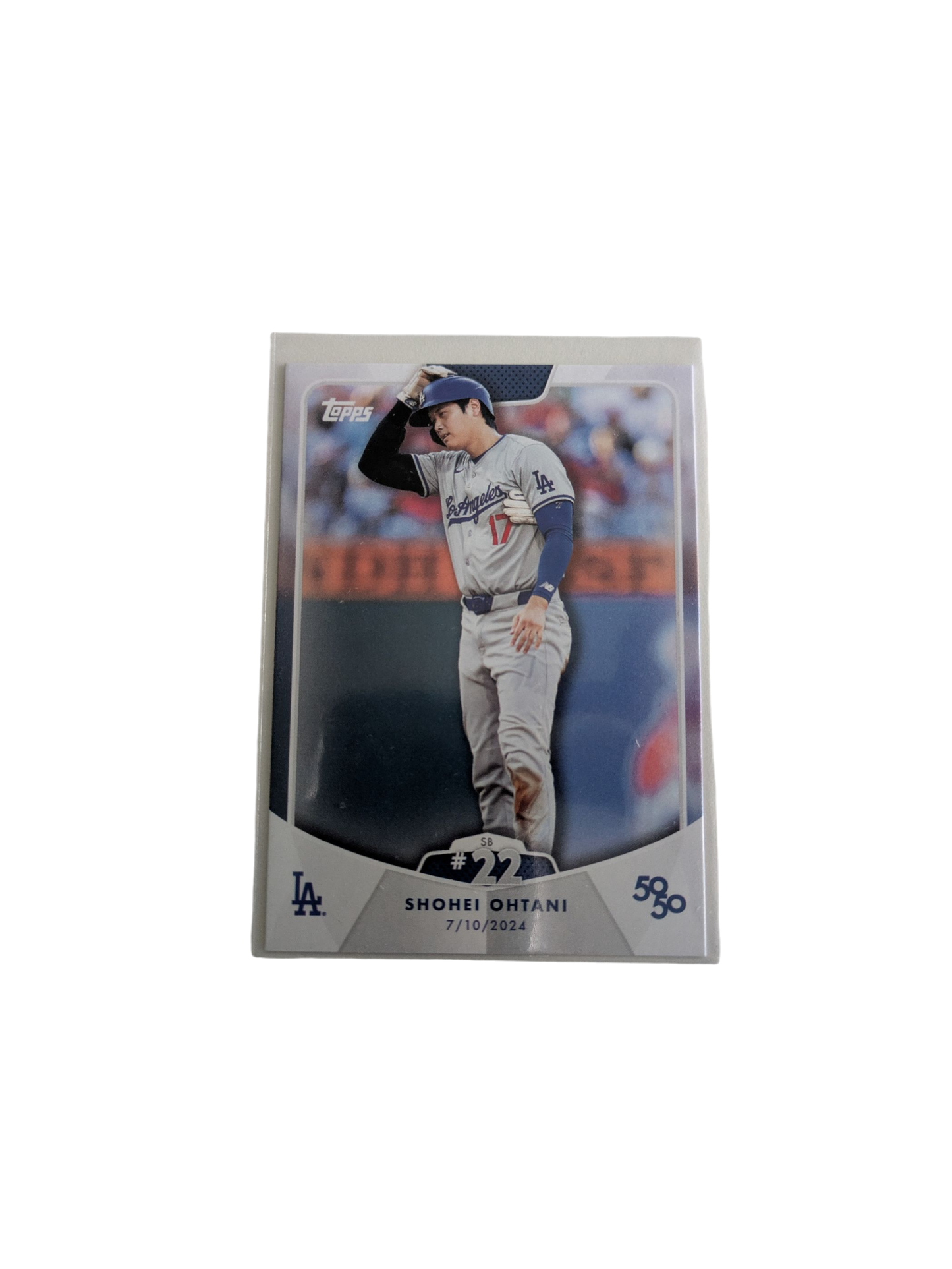 2024 Topps Los Angeles Dodgers Shohei Ohtani 50/50 SB #22 Card