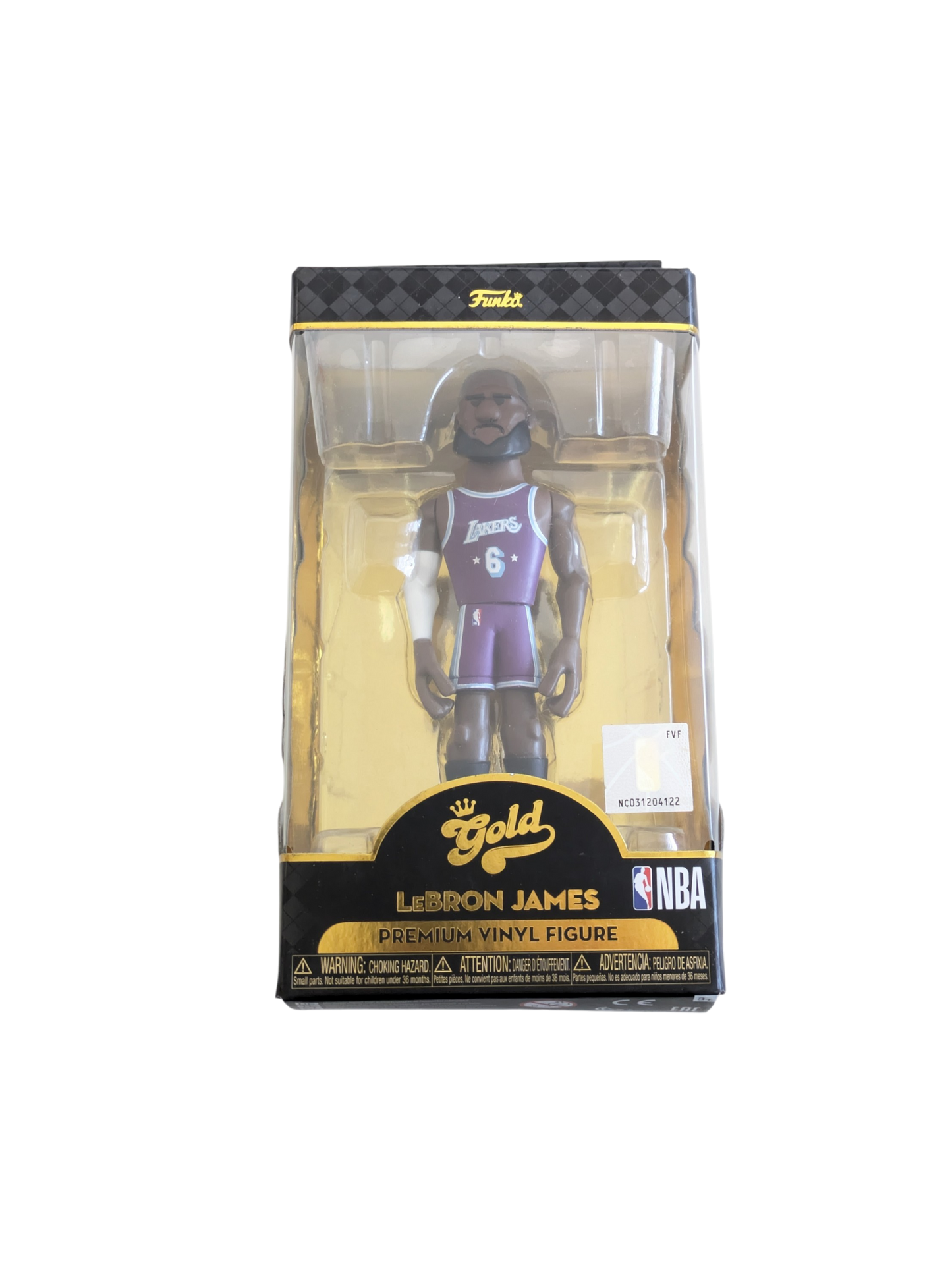 Funko Pop NBA LeBron James City Edition Jersey Vinyl Action Figure