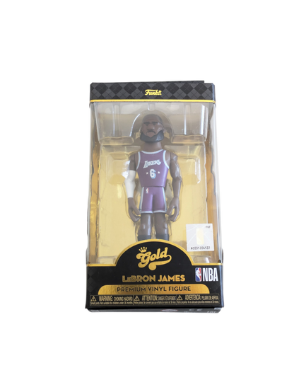 Funko Pop NBA LeBron James City Edition Jersey Vinyl Action Figure