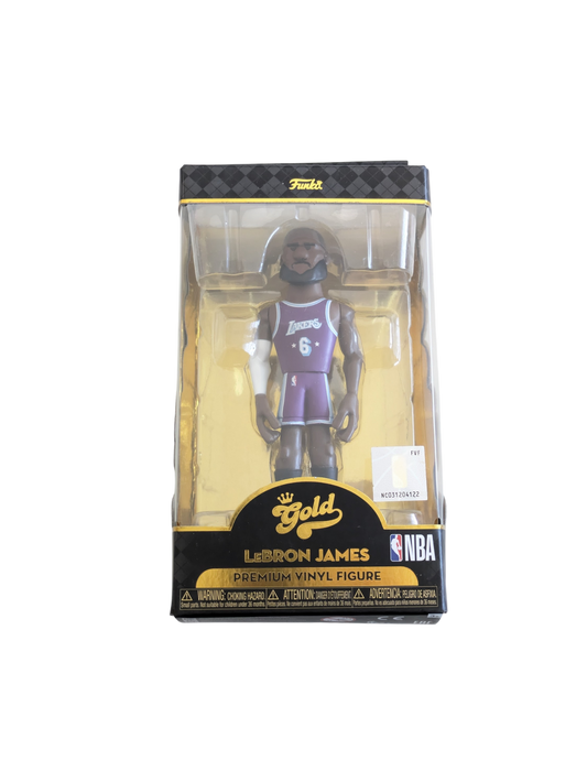 Funko Pop NBA LeBron James City Edition Jersey Vinyl Action Figure