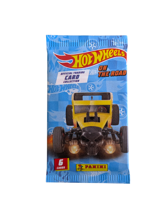 2024 Panini Hot Wheels on the Road Yellow Card Pack