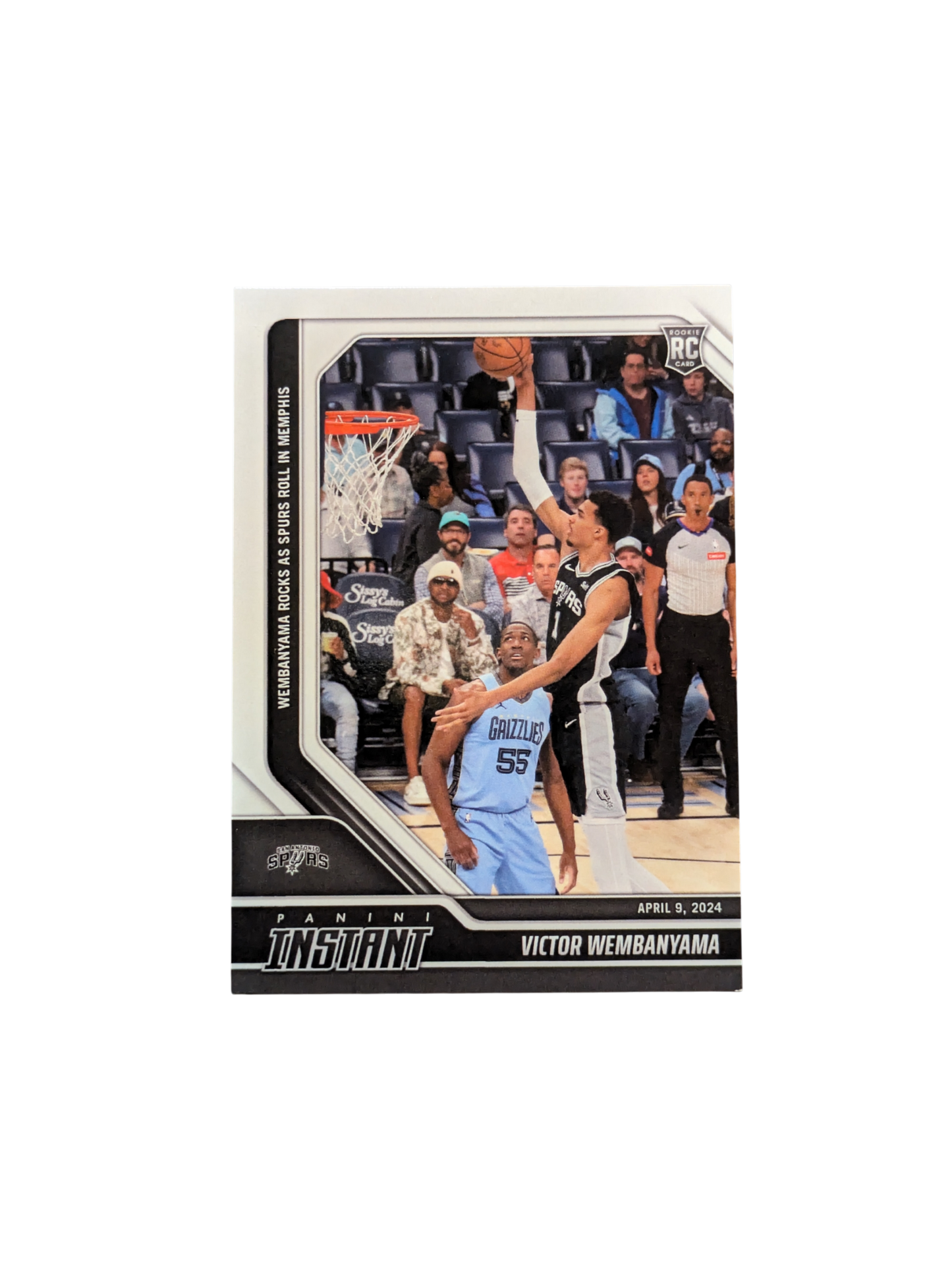 2023/24 Panini Instant San Antonio Spurs Victor Wembanyama #488 1/4444 card