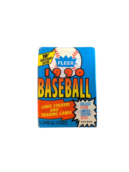 1990 Fleer Anniversary Edition MLB Baseball Pack