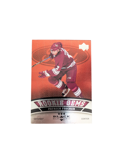 2006-07 Upper Deck Black Diamond Phoenix Coyotes Patrick Fischer #167 /100 card