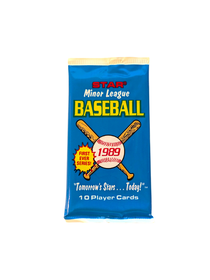 1989 Star Minor League Baseball Series 1 Player Cards Pack