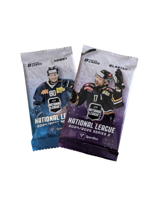 2025 SportZoo National League Series 2 Hockey Hobby + Blaster Pack Bundle