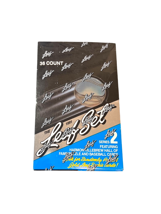 1991 Leaf Set Series 2 Baseball Hobby Box