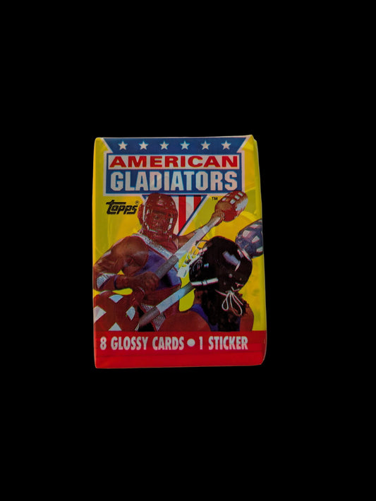 1991 Topps American Gladiators Card Pack