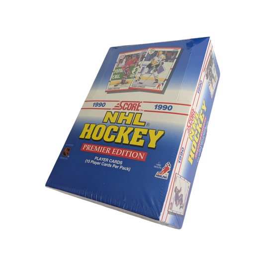 1990 Score NHL Hockey Premiere Edition Hobby Box