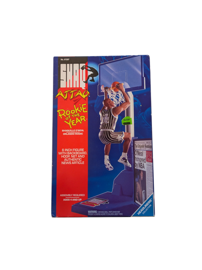 1993 Kenner Shaq Attaq Orlando Magic Shaquille O'Neal ROY Action Figure