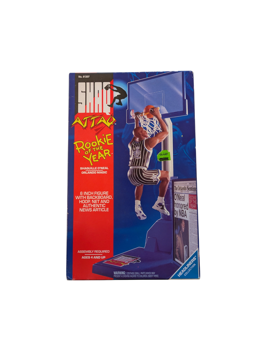 1993 Kenner Shaq Attaq Orlando Magic Shaquille O'Neal ROY Action Figure