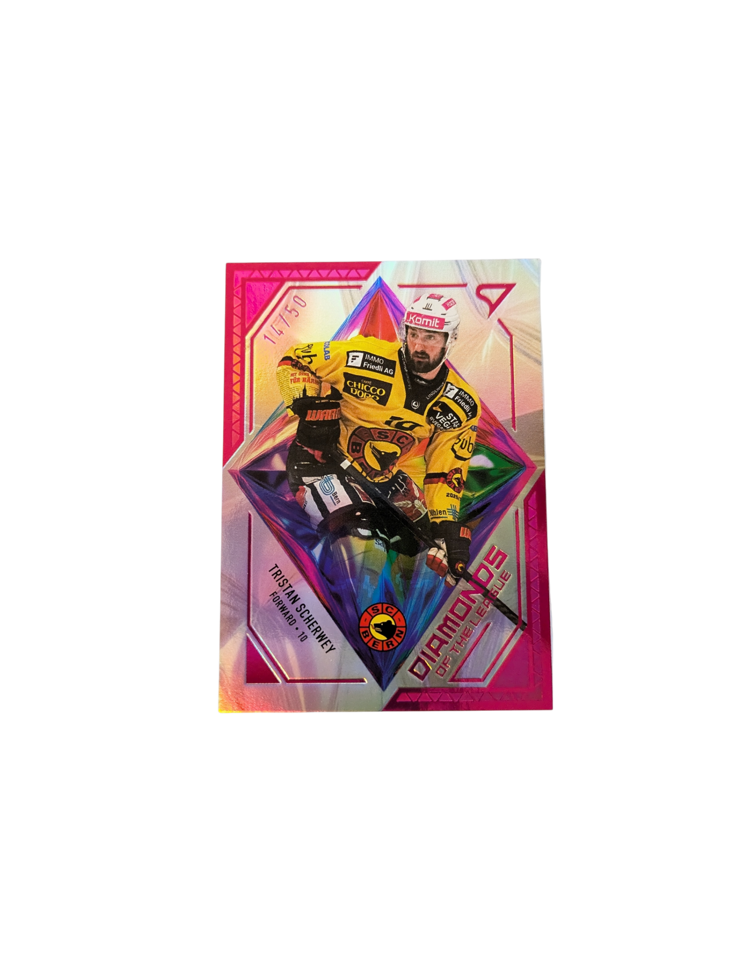 2026 SportZoo National League Diamonds Bern Tristan Scherwey 14/50 card